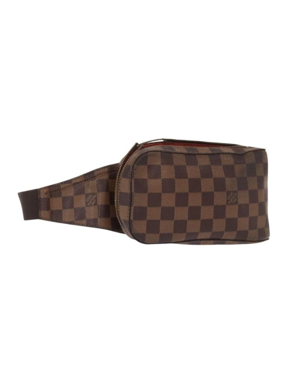 Authentic LOUIS VUITTON Damier Ebene Geronimos Shoulder Bag N51994 LV